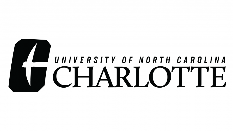 UNC Charlotte Horizontal Logo Black - EPS