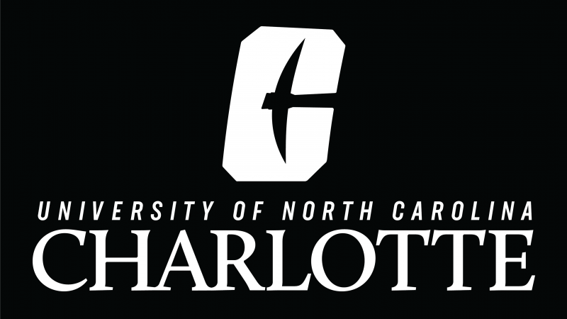 UNC Charlotte Primary Logo White - EPS